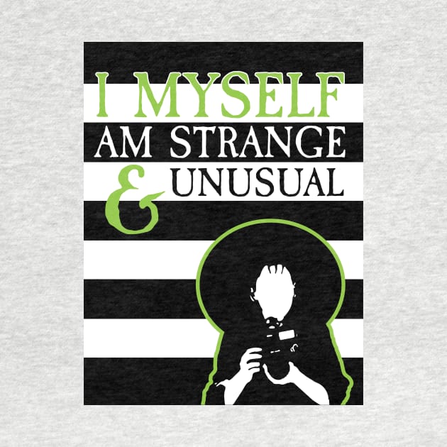 I Myself Am Strange and Unusual- Beetlejuice by Pixel Paragon